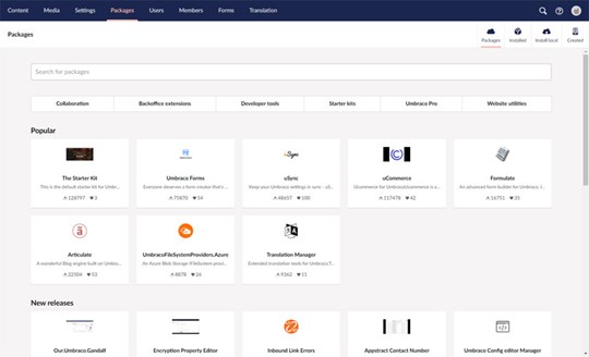 Customized Umbraco macros and packages for your business by dotBuch